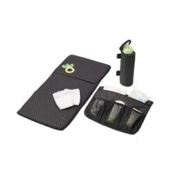 Gesslein Wickeltasche No.4 Schwarz/tabac Mit Kunstleder 7 Gesslein Wickeltasche No.4 Schwarz/tabac Mit Kunstleder -Kinder Geschäft 6351 607000 wickeltasche no4 inhalt 1