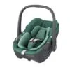Maxi-Cosi Pebble 360 Essential Green Babyschale Gruppe 0/0+ (0-13 Kg) -Kinder Geschäft 8044047110 2021 maxicosi carseat babycarseat pebble360 green essentialgreen 3qrtleft