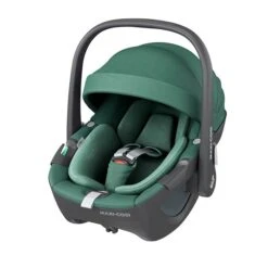 Maxi-Cosi Pebble 360 Essential Green Babyschale Gruppe 0/0+ (0-13 Kg) 10 Maxi-Cosi Pebble 360 Essential Green Babyschale Gruppe 0/0+ (0-13 Kg) -Kinder Geschäft 8044047110 2021 maxicosi carseat babycarseat pebble360 green withcanopy 3qrtleft
