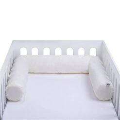 Zöllner Nestchenschlange Uni Weiß Länge 180 Cm - Für Alle Betten Geeignet