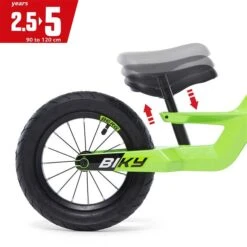 Berg Biky City Green Laufrad -Kinder Geschäft 8715839077759 05 berg biky citygreen zadelverstelling