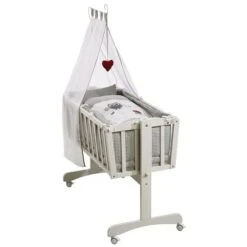 Roba Komplettwiegen-Set Weiß Inklusive Textiler Ausstattung Adam Und Eule 7 Roba Komplettwiegen-Set Weiß Inklusive Textiler Ausstattung Adam Und Eule -Kinder Geschäft 8950w s148 wiegenset 300 adam und eule 4