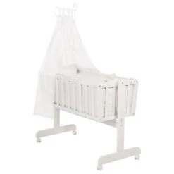 Roba Komplettwiegenset Weiß Inklusive Textiler Ausstattung Fox & Bunny 7 Roba Komplettwiegenset Weiß Inklusive Textiler Ausstattung Fox & Bunny -Kinder Geschäft 8950w s168 komplettwiegenset 300 2