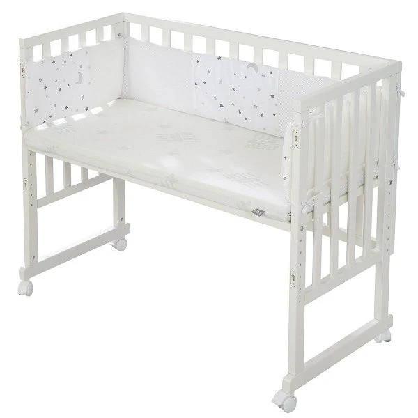 Roba Stubenbett 3 In 1 Sternenzauber Safe Asleep Inkl. Matratze, Nestchen & Rollen 4 Roba Stubenbett 3 In 1 Sternenzauber Safe Asleep Inkl. Matratze, Nestchen & Rollen – Bild 2