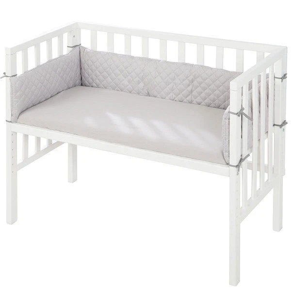 Roba Beistellbett 2 In1 Weiß Roba Style Grau Inkl. Matratze Und Nestchen 3 Roba Beistellbett 2 In1 Weiß Roba Style Grau Inkl. Matratze Und Nestchen