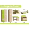 Ticaa Lori Jugendzimmer 6-teilig Grün Komplettzimmer 1 Ticaa Lori Jugendzimmer 6-teilig Grün Komplettzimmer -Kinder Geschäft 897398 1