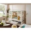 Ticaa Hausbett MINI Safari Kiefer Mit Regalelement Massivholz - Dessin: Safari - 80 X 160 Cm 1 Ticaa Hausbett MINI Safari Kiefer Mit Regalelement Massivholz - Dessin: Safari - 80 X 160 Cm -Kinder Geschäft 929048 2 gr 1