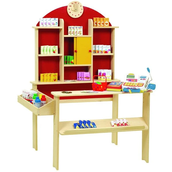 Roba Kaufladen Natur/rot Inkl. Umfangreichem Zubehör 3 Roba Kaufladen Natur/rot Inkl. Umfangreichem Zubehör