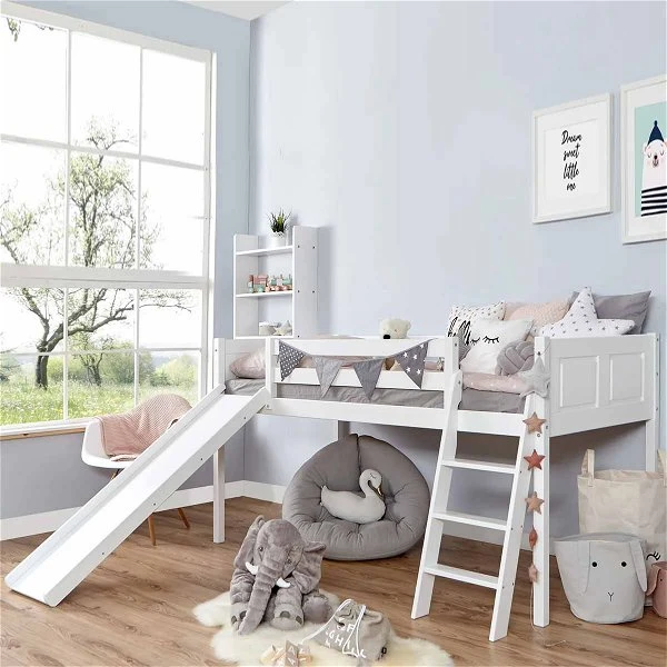 Ticaa Ekki Rutschbett Vertikal Buche Weiß Massivholz 3 Ticaa Ekki Rutschbett Vertikal Buche Weiß Massivholz