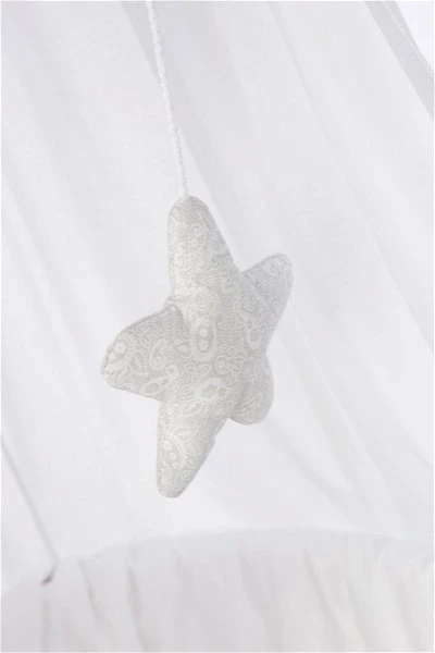 Mionido Stubenwagen Lisa Natur Paisley Hellgrau Mit Garnierung, Matratze Und Matratzenbezug 11 Mionido Stubenwagen Lisa Natur Paisley Hellgrau Mit Garnierung, Matratze Und Matratzenbezug – Bild 9