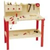Roba Werkbank Rot/natur Inklusive Werkzeugset 2 Roba Werkbank Rot/natur Inklusive Werkzeugset -Kinder Geschäft 97210 werkbank f 01