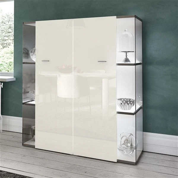 Now! No.14 By Hülsta Kombination 18 155x140x42 Lack-weiß/Lack-Hochglanz-weiß 3 Now! No.14 By Hülsta Kombination 18 155x140x42 Lack-weiß/Lack-Hochglanz-weiß