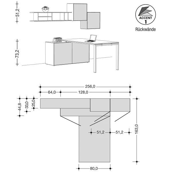 Now By Hülsta Easy Wohnwand Natureiche 177x230x195 5-teilig 4 Now By Hülsta Easy Wohnwand Natureiche 177x230x195 5-teilig – Bild 2