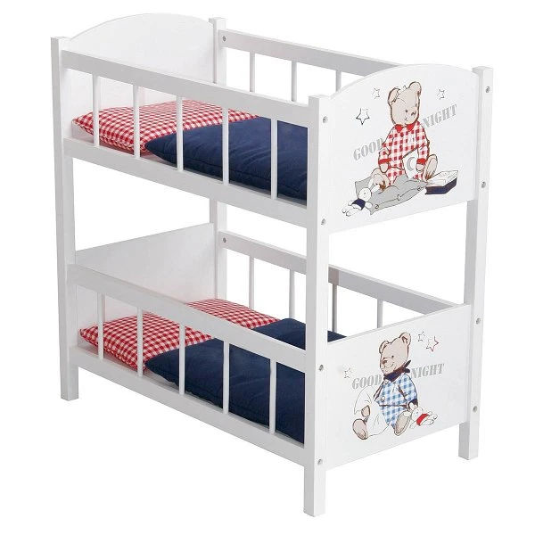 Roba Puppenetagenbett Teddy College Inkl. Textiler Ausstattung 3 Roba Puppenetagenbett Teddy College Inkl. Textiler Ausstattung
