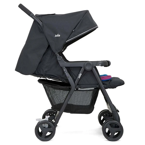 Joie Aire Twin Zwillingsbuggy Dark Pewter Inkl. Regenverdeck 7 Joie Aire Twin Zwillingsbuggy Dark Pewter Inkl. Regenverdeck – Bild 5