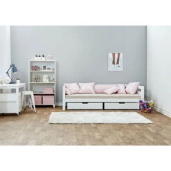 Hoppekids Juniorbett ECO Luxury 90x200 Cm Weiß 13 Hoppekids Juniorbett ECO Luxury 90x200 Cm Weiß -Kinder Geschäft alphabet pink milieu 01 gr 1