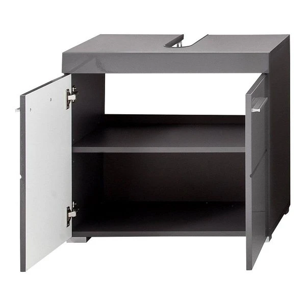 Trendteam Amanda Waschbeckenunterschrank 60x56x34 Agave Grau 4 Trendteam Amanda Waschbeckenunterschrank 60x56x34 Agave Grau – Bild 2