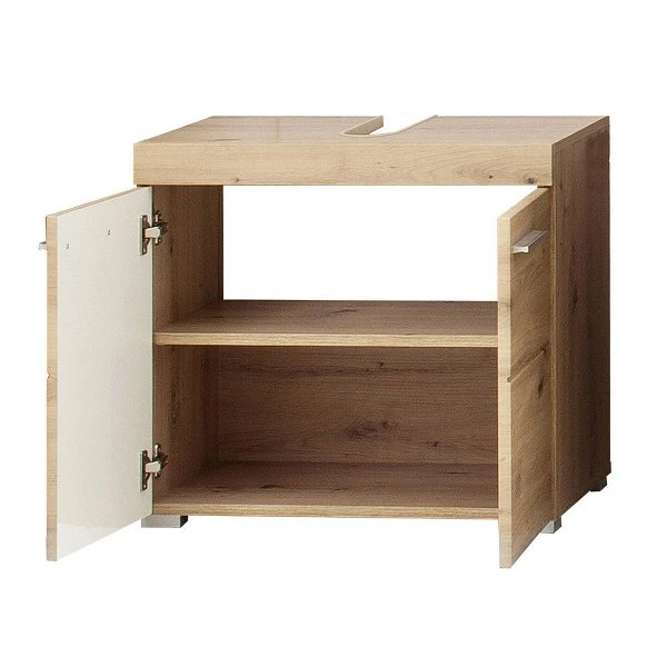 Trendteam Amanda Waschbeckenunterschrank 60x56x34 Asteiche / Asteiche 4 Trendteam Amanda Waschbeckenunterschrank 60x56x34 Asteiche / Asteiche – Bild 2