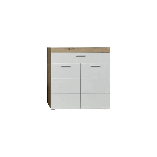 Trendteam Amanda Schuhschrank Weiß / Asteiche 3 Trendteam Amanda Schuhschrank Weiß / Asteiche