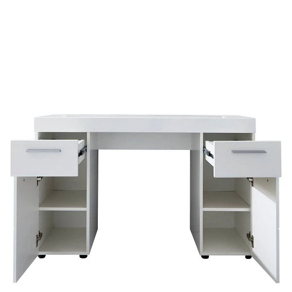 Trendteam Amanda Schreibtisch Weiß 4 Trendteam Amanda Schreibtisch Weiß – Bild 2