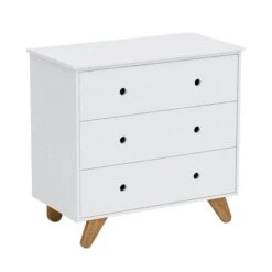 Nature Kid Ancona Kommode Weiß Drei Schubladen 7 Nature Kid Ancona Kommode Weiß Drei Schubladen -Kinder Geschäft ancona kommode weiss 3 drawer ambiente 1500x1500 3 gr
