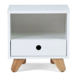 Nature Kid Finn / Tipi Kinderzimmer Weiß/natur 5-teilig Mit Kojenbett 10 Nature Kid Finn / Tipi Kinderzimmer Weiß/natur 5-teilig Mit Kojenbett -Kinder Geschäft ancona nachtkommode e 5