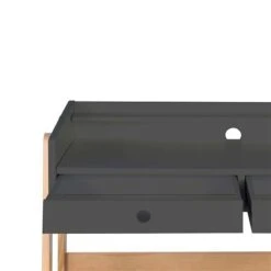 Nature Kid Ancona Schreibtisch Grau/natur -Kinder Geschäft ancona schreibtisch grau 5
