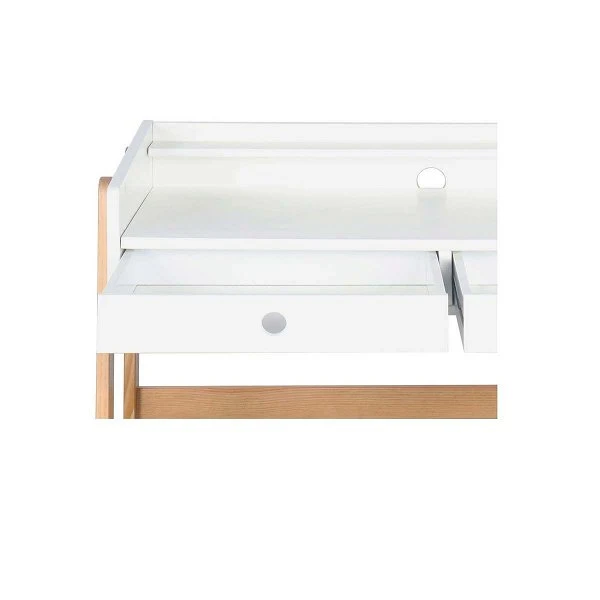 Nature Kid Ancona Schreibtisch Weiß/natur 5 Nature Kid Ancona Schreibtisch Weiß/natur – Bild 3