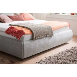 Meise Möbel Atesio Polsterbett Stoffbezug 180 X 200 Cm Mit Glattem Kopfteil 6 Meise Möbel Atesio Polsterbett Stoffbezug 180 X 200 Cm Mit Glattem Kopfteil -Kinder Geschäft atesio hellgrau 02 ft detail 11237 1919 fein 4