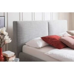 Meise Möbel Atesio Polsterbett Stoffbezug 180 X 200 Cm Mit Glattem Kopfteil 7 Meise Möbel Atesio Polsterbett Stoffbezug 180 X 200 Cm Mit Glattem Kopfteil -Kinder Geschäft atesio hellgrau 02 kt detail 11236 1919 fein 4