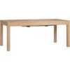 VOX Simple Ausziehtisch Rechteckig Eiche 90-190x90 Cm -Kinder Geschäft ausziehtisch rechteckig ausg eiche