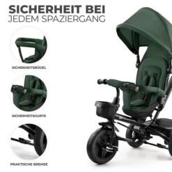 Kinderkraft AVEO Dreirad Mystic Green -Kinder Geschäft aveo mystic green g7 de