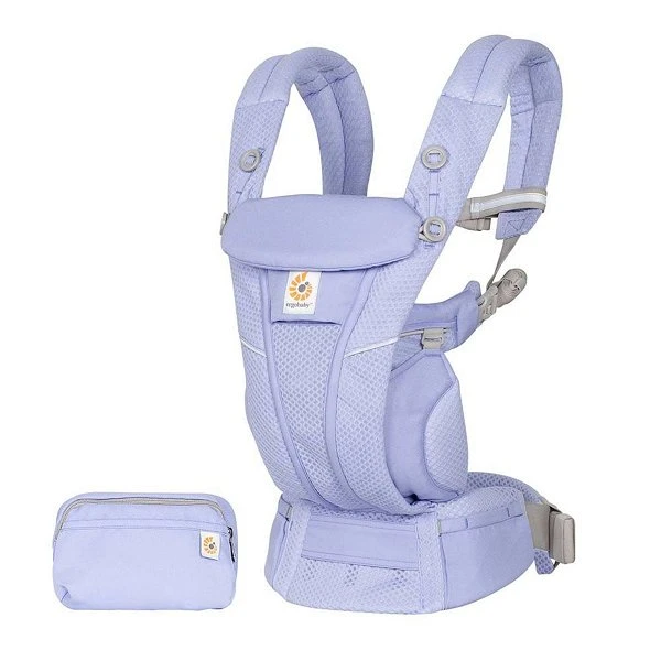 Ergobaby Omni Breeze Blue Lavender Babytrage 3 Ergobaby Omni Breeze Blue Lavender Babytrage