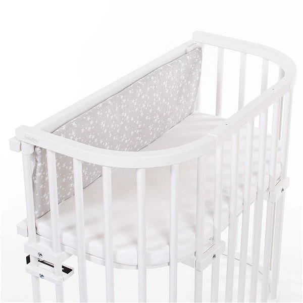 Babybay Gitterschutz Für Verschlussgitter Piqué Weiß 4 Babybay Gitterschutz Für Verschlussgitter Piqué Weiß – Bild 2