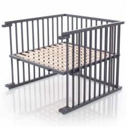 Babybay Original Umbausatz Zum Kinderbett Schiefergrau Lackiert