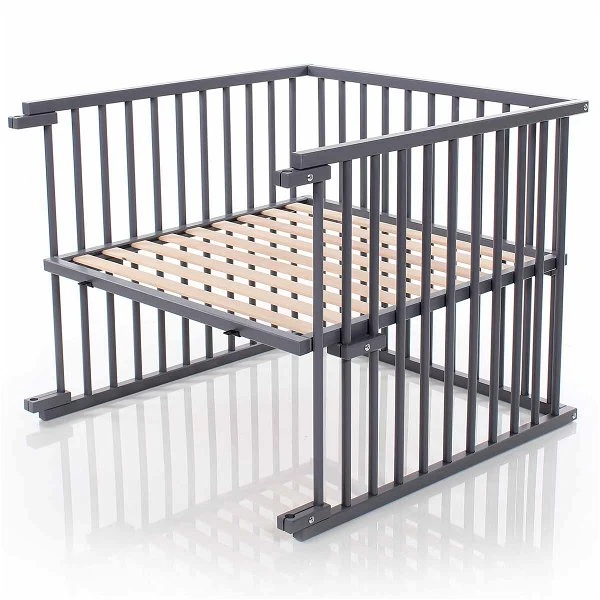 Babybay Original Umbausatz Zum Kinderbett Schiefergrau Lackiert 3 Babybay Original Umbausatz Zum Kinderbett Schiefergrau Lackiert