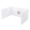 Babybay Kinderbettnestchen Piqué Weiß Applikation Stern Taupe -Kinder Geschäft babybay kinderbettnestchen weiss applikation stern taupe sterne weiss 410827 001