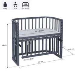 Babybay Maxi Comfort Plus Beistellbett Schiefergrau Lackiert Extra Belüftet 12 Babybay Maxi Comfort Plus Beistellbett Schiefergrau Lackiert Extra Belüftet -Kinder Geschäft babybay maxi comfort plus beistellbett schiefergrau lackiert 190117 006