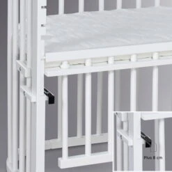 Babybay Maxi Comfort Plus Beistellbett Weiß Lackiert Extra Belüftet -Kinder Geschäft babybay maxi comfort plus beistellbett weiss lackiert 190112 005