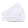 Babybay Nestchen Mesh-Piqué Für Maxi, Boxspring Und Comfort Weiß, Mit Sternemix Sand/azurblau -Kinder Geschäft babybay nestchen mesh pique maxi boxspring sternemix sand azurblau 160891 001