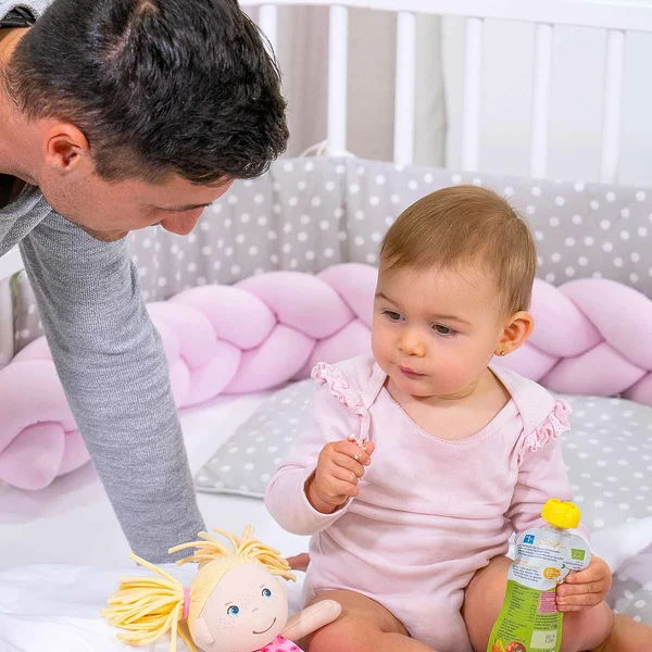 Babybay Nestchenschlange Geflochten Weiß 7 Babybay Nestchenschlange Geflochten Weiß – Bild 5