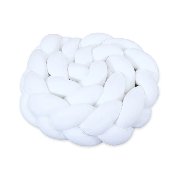 Babybay Nestchenschlange Geflochten Weiß 4 Babybay Nestchenschlange Geflochten Weiß – Bild 2