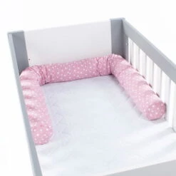 Babybay Nestchenschlange Piqué Für Kinderbetten Beere, Mit Sternen Weiß -Kinder Geschäft babybay nestchenschlange kinderbetten pique beere sterne weiss 501928 002