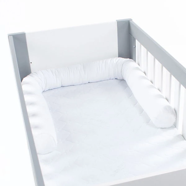 Babybay Nestchenschlange Piqué Für Kinderbetten Weiß 4 Babybay Nestchenschlange Piqué Für Kinderbetten Weiß – Bild 2
