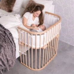 Babybay Boxspring Beistellbett Natur Lackiert Stillbett - Zum Aktionspreis
