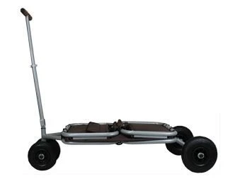 Beachtrekker LiFe Bollerwagen Braun Stabil Und Leicht Inkl. Feststellbremse 6 Beachtrekker LiFe Bollerwagen Braun Stabil Und Leicht Inkl. Feststellbremse – Bild 4