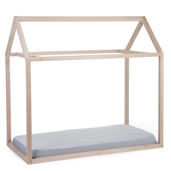 Childhome Hausrahmen Natur 70x140 Cm Buche Natur - Massivholz 4 Childhome Hausrahmen Natur 70x140 Cm Buche Natur - Massivholz – Bild 2