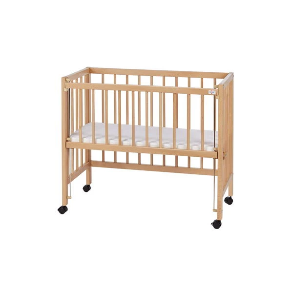 TiSsi Beistellbett Aus Massiv Buche Natur Liegefläche 40 X 90 Cm Inklusive Verschlussgitter 4 TiSsi Beistellbett Aus Massiv Buche Natur Liegefläche 40 X 90 Cm Inklusive Verschlussgitter – Bild 2