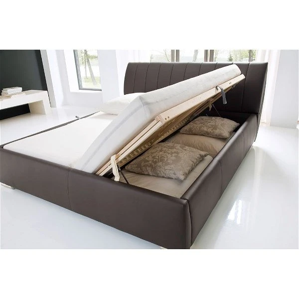 Meise Möbel Bern Polsterbett Schwarz Kunstleder 4 Meise Möbel Bern Polsterbett Schwarz Kunstleder – Bild 2