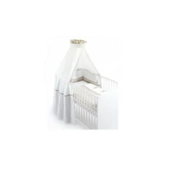 Schardt Kleiner Elefant Bettset 4- Teilig Mit Bettwäsche, Himmel Und Nestchen